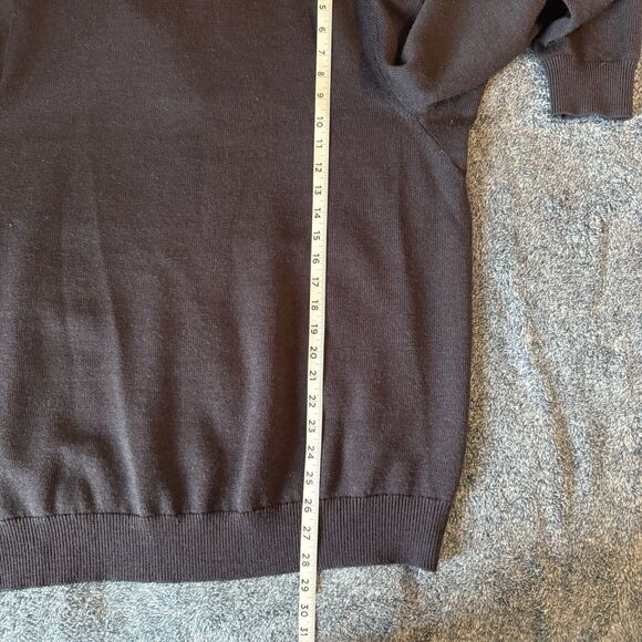 Duluth Trading Wool Torpedoman’s Sweater Mens LG Blue Shawl Collar 2-Button EUC - Picture 14 of 14